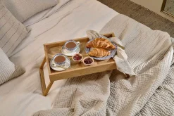 Decorative Home Accessories|Bowls & Trays^Nkuku Pawi Mango Wood Breakfast Tray