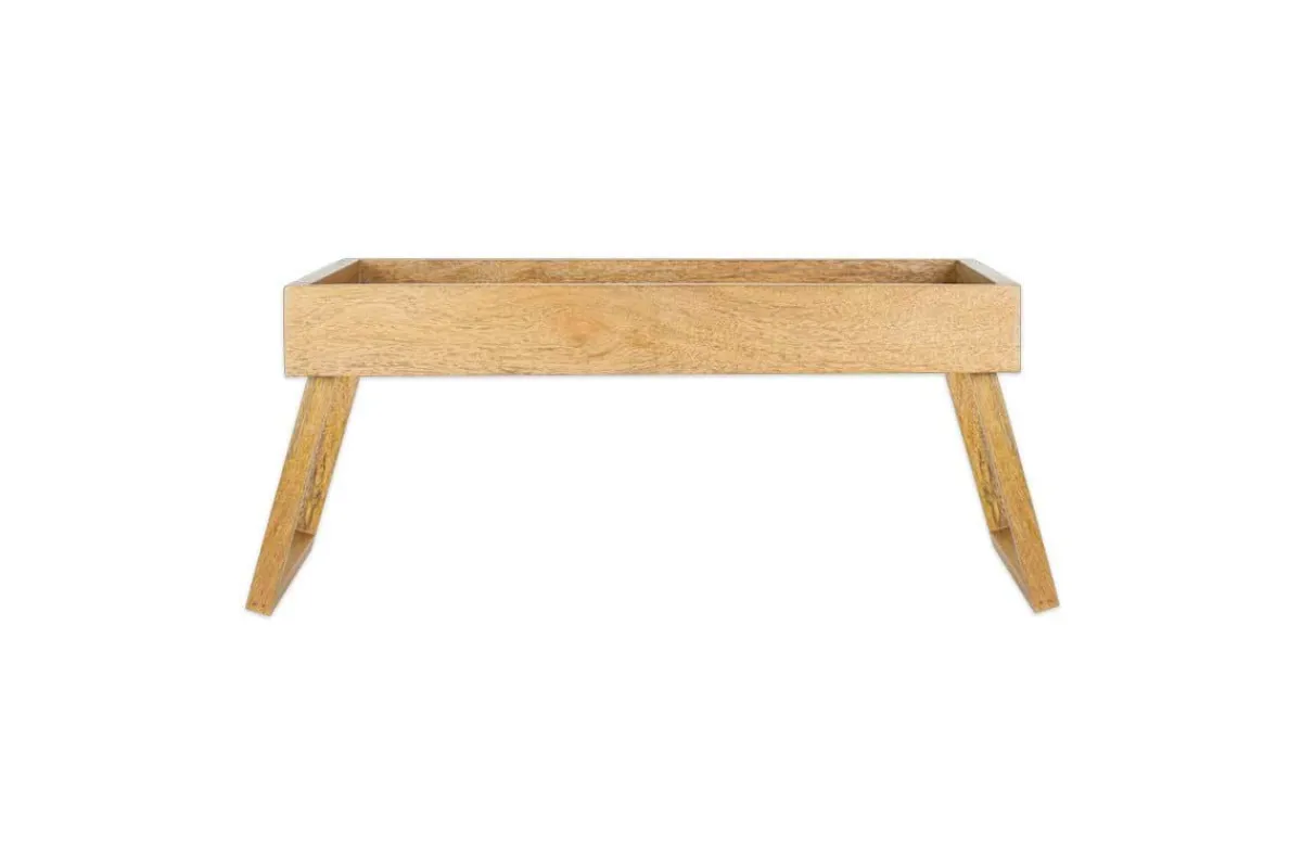 Decorative Home Accessories|Bowls & Trays^Nkuku Pawi Mango Wood Breakfast Tray