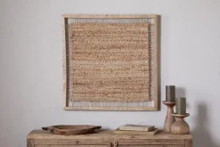 Wall Art^Nkuku Pemali Woven Jute Wall Art - Natural