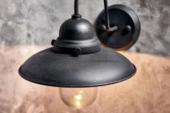 Outdoor Lights|Wall & Spot Lights^Nkuku Phena Outdoor Swan Neck Metal Wall Lamp