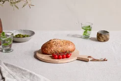 Chopping Boards^Nkuku Pijja Panelled Pizza Board - Natural