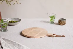Chopping Boards^Nkuku Pijja Panelled Pizza Board - Natural