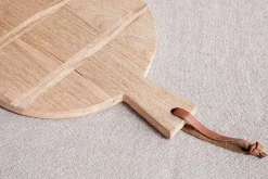 Chopping Boards^Nkuku Pijja Panelled Pizza Board - Natural
