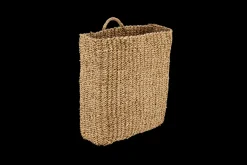 Baskets|Bathroom Accessories^Nkuku Putlar Seagrass Wall Hung Basket