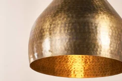 Pendant Lighting^Nkuku Quinn Hammered Metal Pendant - Small