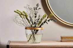 Decorative Home Accessories|Vases^Nkuku Ramla Vase With Lid - Tapered