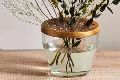 Decorative Home Accessories|Vases^Nkuku Ramla Vase With Lid - Tapered