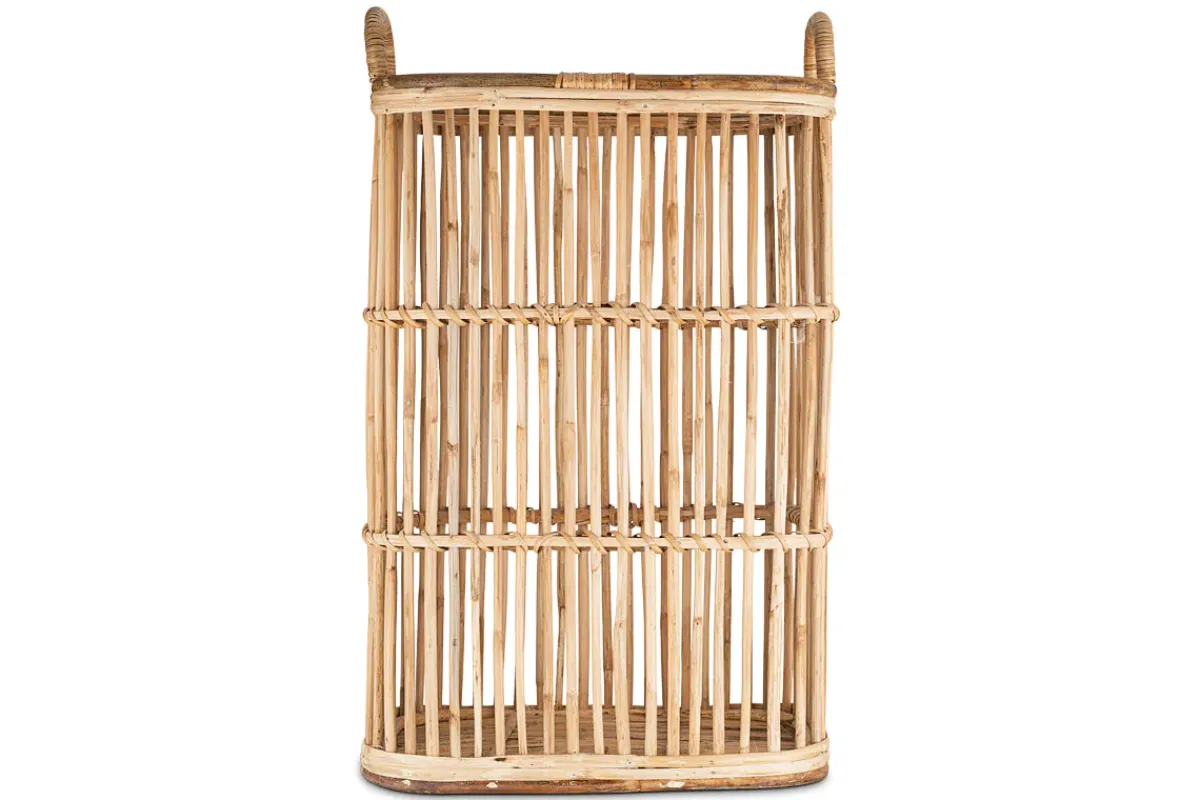 Baskets|Laundry Baskets^Nkuku Rammi Rattan Tall Laundry Basket - Natural