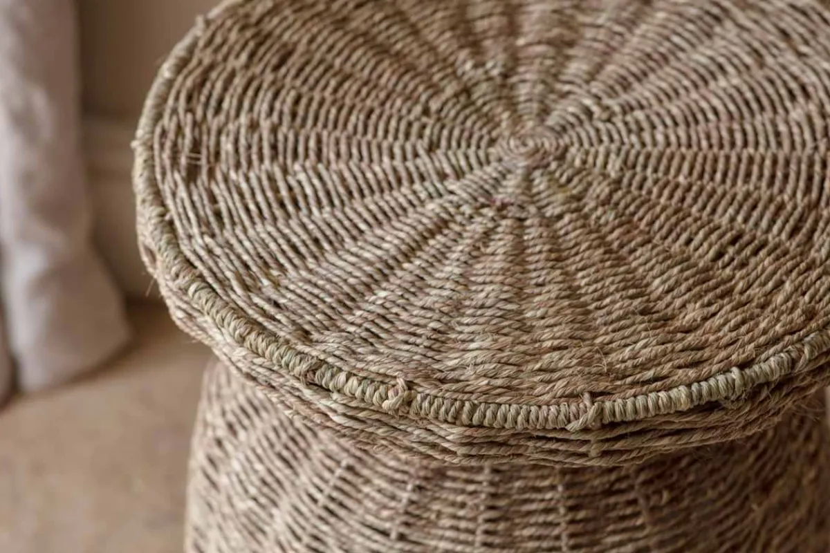 Living|Beside Tables^Nkuku Rampura Rattan Side Table - Natural