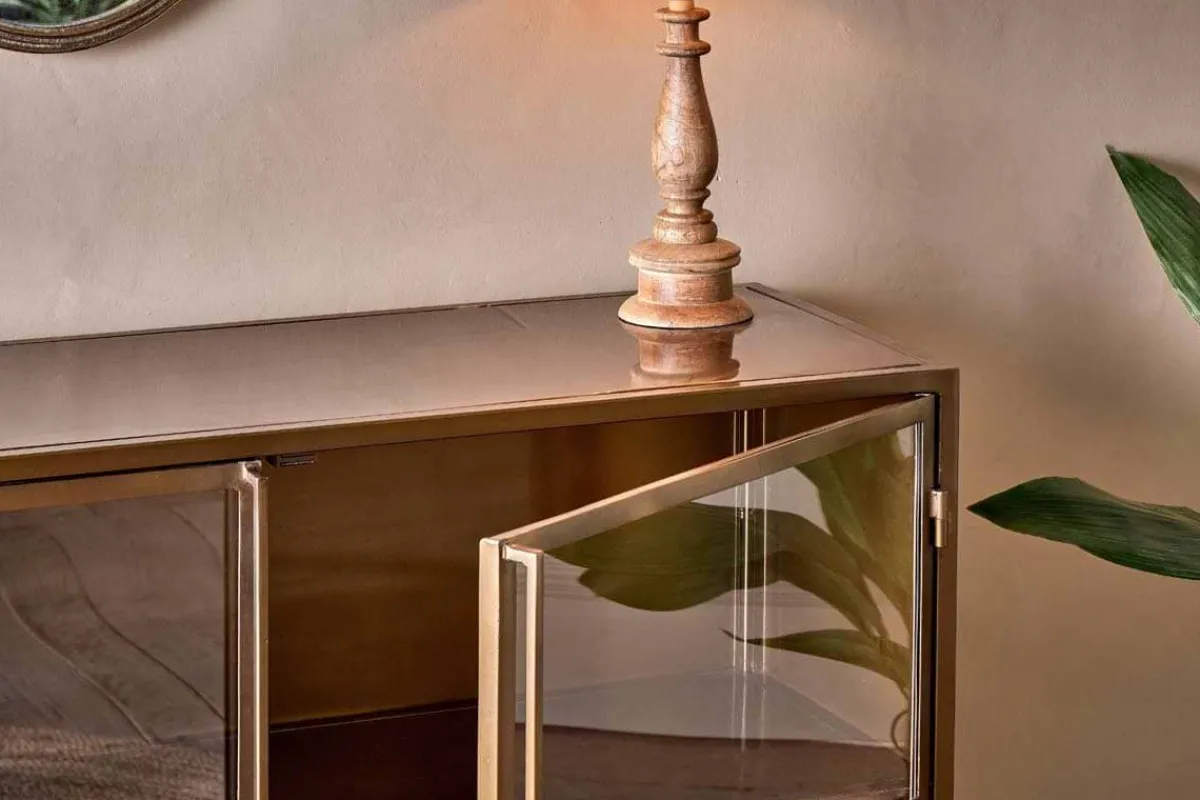 Home Office|Kitchen & Dining^Nkuku Ranchi Iron Sideboard