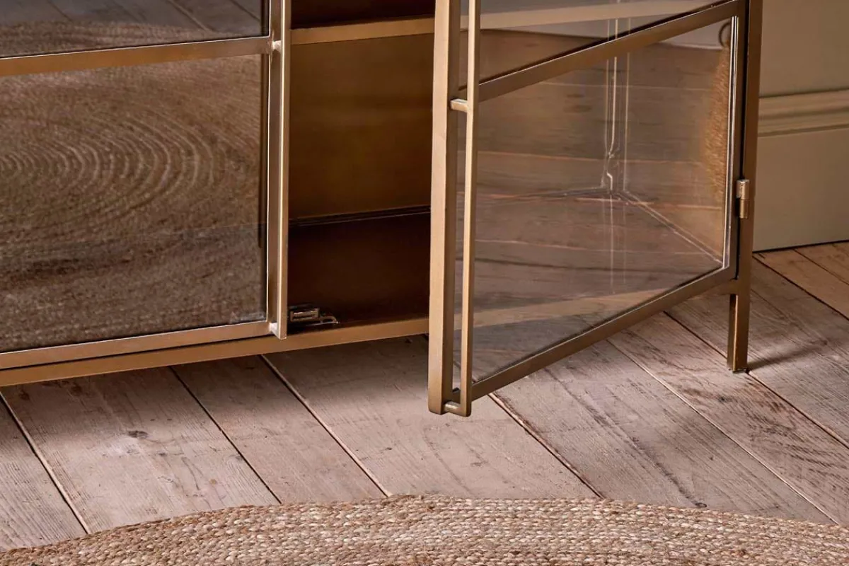 Home Office|Kitchen & Dining^Nkuku Ranchi Iron Sideboard