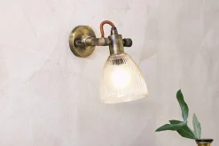 Wall Lights|Wall & Spot Lights^Nkuku Rarni Recycled Glass Single Wall Light