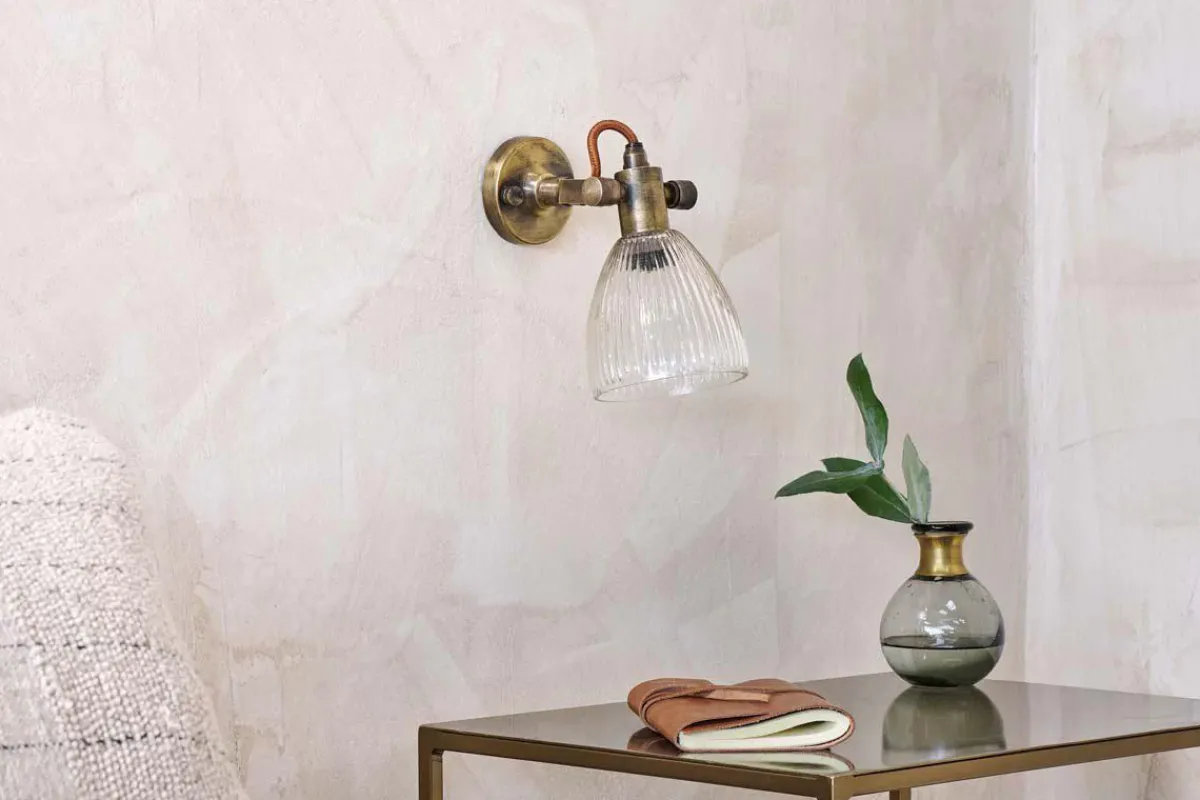 Wall Lights|Wall & Spot Lights^Nkuku Rarni Recycled Glass Single Wall Light