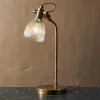 Desk Lamps|Table Lamps^Nkuku Rarni Recycled Glass Table Lamp - Antique Brass