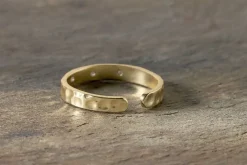 Jewellery & Jewellery Boxes|Jewellery^Nkuku Ratna Labradorite Ring - Gold