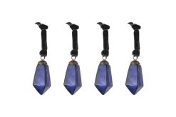 Baubles & Tree Decorations|New Christmas^Nkuku Ratnam Baubles - Indigo - Small (Set of 4)