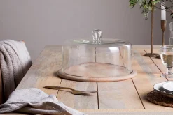 Pantry|Cake Domes & Stands^Nkuku Recycled Glass Cake Dome