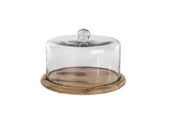 Pantry|Cake Domes & Stands^Nkuku Recycled Glass Cake Dome