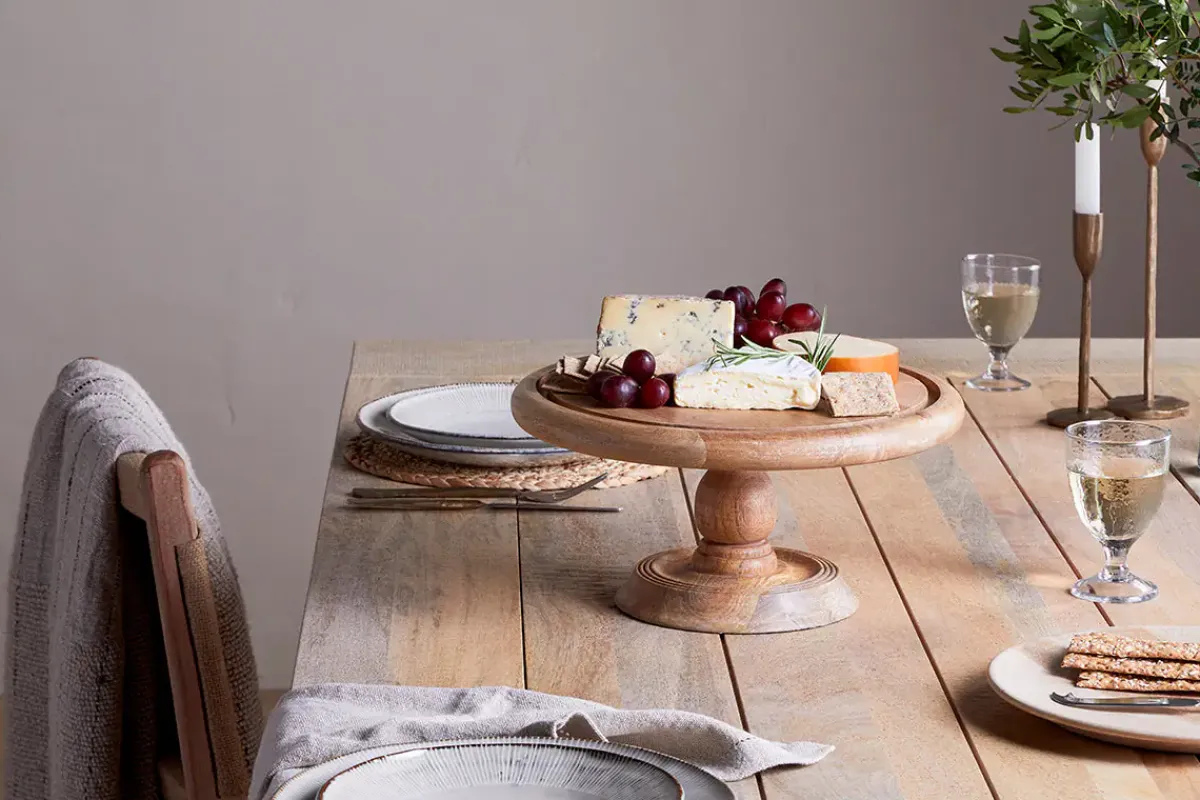 Pantry|Kitchen Storage^Nkuku Recycled Glass Dome Cake Stand