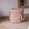 Baskets|Laundry Baskets^Nkuku Renu Jute Laundry Basket - Rust & Natural