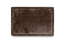 Bedroom Textiles|Cushions^Nkuku Renwal Velvet & Linen Cushion Cover - Brown