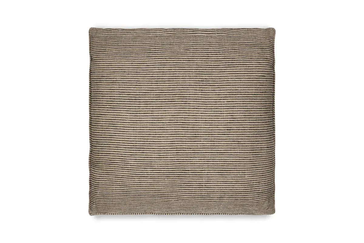 Bedroom Textiles|Cushions^Nkuku Repudi Linen Cushion Cover - Soft Grey