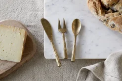 Serving Cutlery|Cutlery^Nkuku Roda Serving Set - Antique Brass (Set of 3)