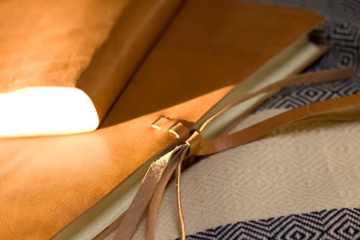 Desk Accessories^Nkuku Rustic Leather Photo Album