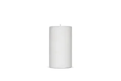 Candles|Candle Holders^Nkuku Rustic Soy Blend Pillar Candle - - Small White