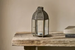 Decorative Home Accessories|Fireside^Nkuku Sabra Lantern - Aged Antique