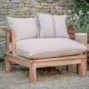 Garden|Garden Seating^Nkuku Sadhi Acacia Wood Outdoor Love Seat - Natural