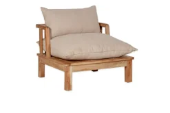 Garden|Garden Seating^Nkuku Sadhi Acacia Wood Outdoor Love Seat - Natural