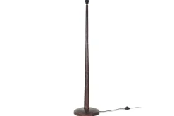 Floor Lamps^Nkuku Sahar Mango Wood Floor Lamp - Dark Stain