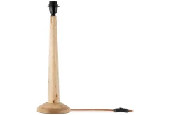 Bedside Lamps|Table Lamps^Nkuku Sahar Mango Wood Table Lamp - Natural One Size