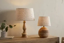 Lampshades^Nkuku Sakiti Bouclé Lampshade - Off White