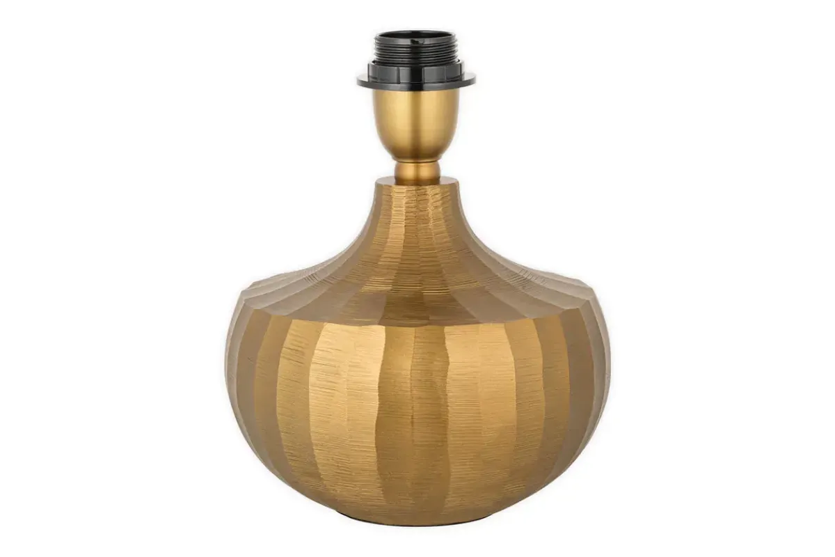 Table Lamps|Bedside Lamps^Nkuku Sakiti Cast Aluminium Table Lamp - Antique Brass
