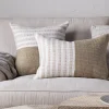 Bedroom Textiles|Cushions^Nkuku Samata Recycled Cushion Cover - Moss