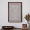 Wall Art^Nkuku Samaya Hand Stitched Wall Art - Natural