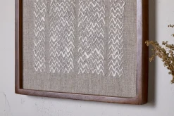 Wall Art^Nkuku Samaya Hand Stitched Wall Art - Natural