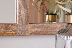 Wall Mirrors|Hallway & Bootroom^Nkuku Sande Arched Mango Wood Mirror - Natural