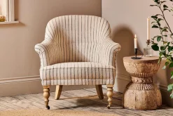 Living|Occasional Chairs^Nkuku Sanja Stripe Armchair