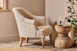Living|Occasional Chairs^Nkuku Sanja Stripe Armchair