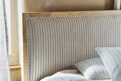 Bedroom^Nkuku Sanja Stripe Bed - Natural