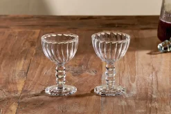 Entertaining Glasses^Nkuku Santosa Sherry Glass - Clear (Set of 2)