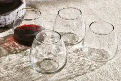 Barware|Entertaining Glasses^Nkuku Sarda Stemless Wine Glass - (Set of 4)