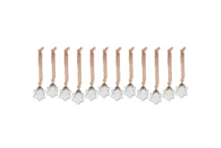 Baubles & Tree Decorations|Shades Of Nature^Nkuku Sardi Star Baubles - (Set of 12) Clear