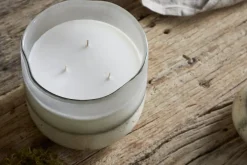 Home Fragrance|Candles^Nkuku Sea Salt & Moss 3 Wick Scented Candle