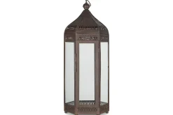 Decorative Home Accessories|Lanterns^Nkuku Shalena Lantern - Rust