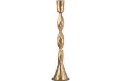 Candlesticks|Candle Holders^Nkuku Shani Candlestick - Antique Brass