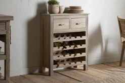 Kitchen Storage|Kitchen & Dining^Nkuku Shanthi Reclaimed Wood Wine Rack - Natural